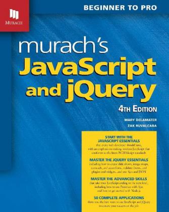 Murach's JavaScript and JQuery (4th Edition) 4th 9781943872626 Front Cover