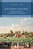 Southern Crucible The Making of an American Region, Volume I: To 1877 2015 9780199763627 Front Cover
