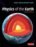 Physics of the Earth 4th 9780521873628 Front Cover