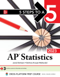 5 Steps to a 5: AP Statistics 2023  9781264498628 Front Cover