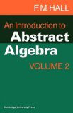 Introduction to Abstract Algebra 2nd 1980 9780521298629 Front Cover