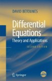 Differential Equations Theory and Applications 2nd 2009 9781441911629 Front Cover