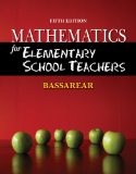 Mathematics for Elementary School Teachers 5th 2011 9780840054630 Front Cover