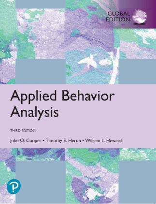 Applied Behavior Analysis, Global Edition 3rd 9781292324630 Front Cover