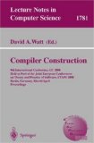 Compiler Construction 9th International Conference, CC 2000 Held as Part of the Joint European Conferences on Theory and Practice of Software, ETAPS 2000 Berlin, Germany, March-April 2000, Proceedings 2000 9783540672630 Front Cover