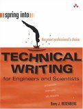 Spring into Technical Writing for Engineers and Scientists  cover art