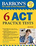 6 ACT Practice Tests 3rd 9781438010632 Front Cover