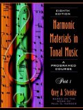 Harmonic Materials in Tonal Music A Programmed Course 8th 9780205271634 Front Cover