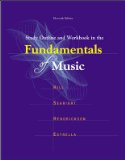 Study Outline and Workbook in the Fundamentals of Music  cover art