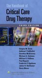 Handbook of Critical Care Drug Therapy 3rd 2006 Revised  9780781797634 Front Cover