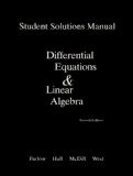 Differential Equations and Linear Algebra  cover art