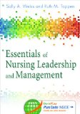 Essentials of Nursing Leadership & Management:  cover art