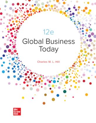 Loose-Leaf Global Business Today 12th 9781264209637 Front Cover