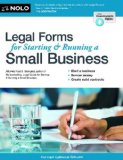 Legal Forms for Starting and Running a Small Business  cover art