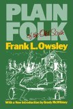 Plain Folk of the Old South  9780807110638 Front Cover