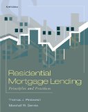 Residential Mortgage Lending Principles and Practices cover art