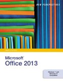 New Perspectives on Microsoft Office 2013, First Course:  cover art
