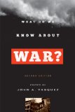 What Do We Know about War?  cover art