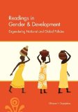 Readings in Gender and Development Engendering National and Global Policies cover art