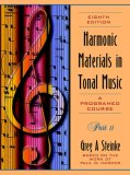 Harmonic Materials in Tonal Music A Programmed Course 8th 9780205271641 Front Cover