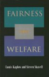 Fairness Versus Welfare  9780674023642 Front Cover