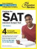 Cracking the SAT Literature Subject Test 15th 2014 9780804125642 Front Cover