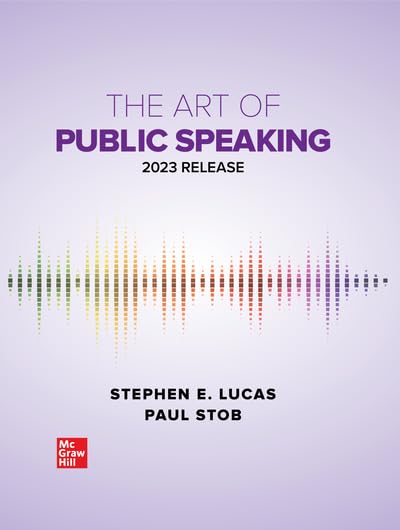 Art of Public Speaking  9781265455644 Front Cover