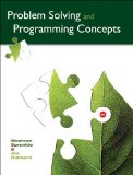 Problem Solving and Programming Concepts  cover art