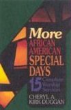 More African American Special Days 15 Complete Worship Services 2005 9780687343645 Front Cover