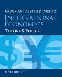 International Economics: Theory and Policy  9780133423648 Front Cover