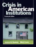 Crisis in American Institutions  cover art