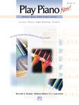 Alfred's Basic Adult Piano Course -- Play Piano Now!, Bk 1 Lesson * Theory * Sight Reading * Technic (an Easy Beginning Method for Busy Adults), Comb Bound Book cover art