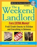 Weekend Landlord From Credit Checks to Eviction and Everything in Between 2nd 2006 Revised  9781572485648 Front Cover