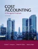 Cost Accounting 14th 9780132960649 Front Cover