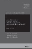 Legal Problems of International Economic Relations: Documentary Supplement 2013 cover art