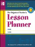 Organized Teacher's Lesson Planner  cover art
