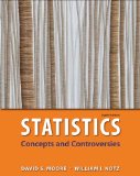 Statistics: Concepts and Controversies (Loose Leaf) and EESEE Access Card  cover art
