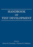 Handbook of Test Development  cover art