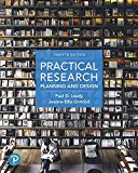 Practical Research: Planning and Design