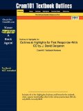 Outlines and Highlights for First Responder-with Cd by J David Bergeron, Isbn 9780136140597 8th 2014 9781428846654 Front Cover
