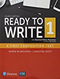Ready to Write 1 4th 9780134400655 Front Cover