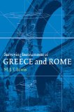 Surveying Instruments of Greece and Rome 2009 9780521110655 Front Cover
