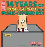 14 Years of Loyal Service in a Fabric-Covered Box A Dilbert Book 2009 9780740773655 Front Cover