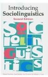 Introducing Sociolinguistics  cover art