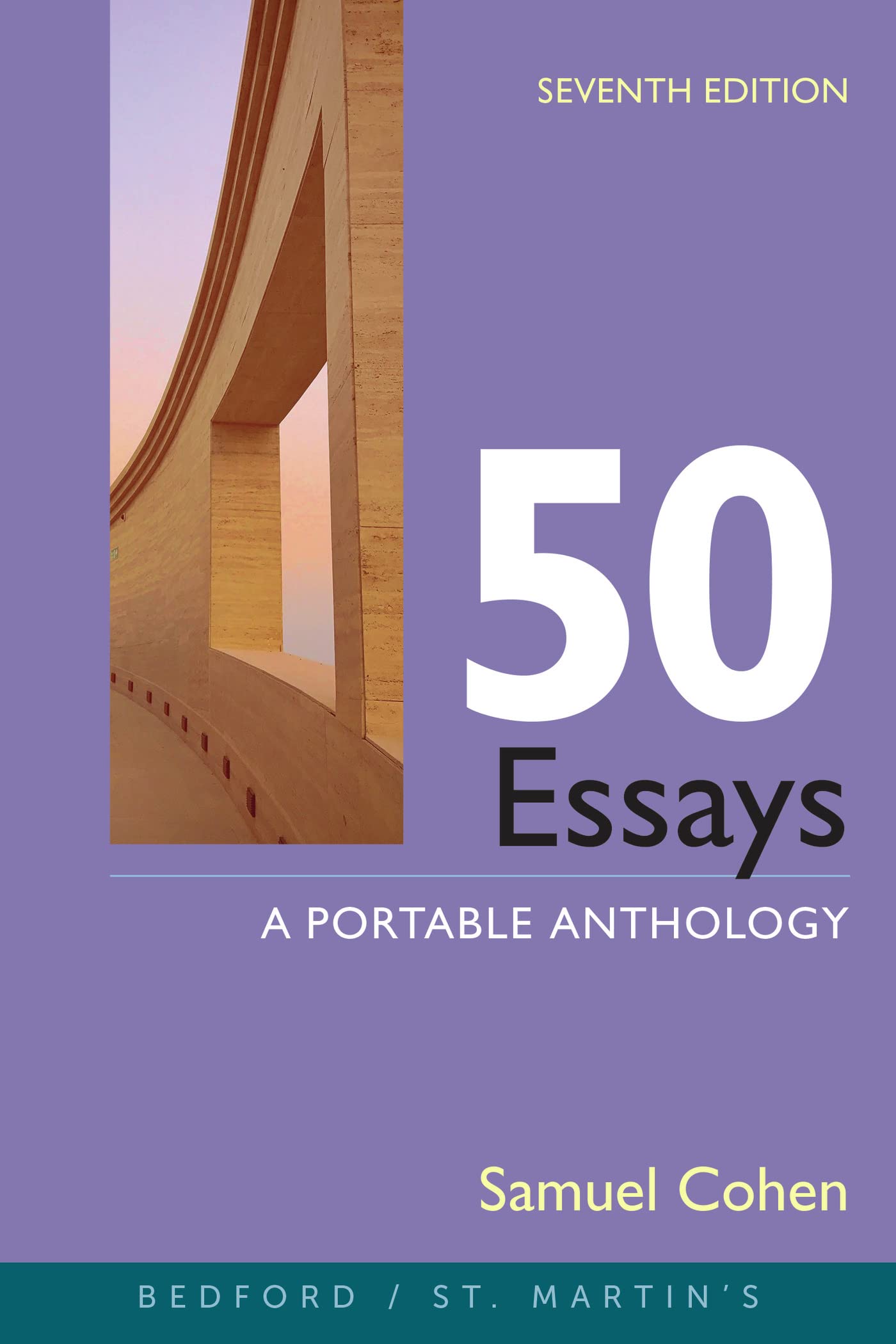 50 Essays A Portable Anthology 7th 9781319331658 Front Cover