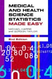 Medical and Health Science Statistics Made Easy  cover art
