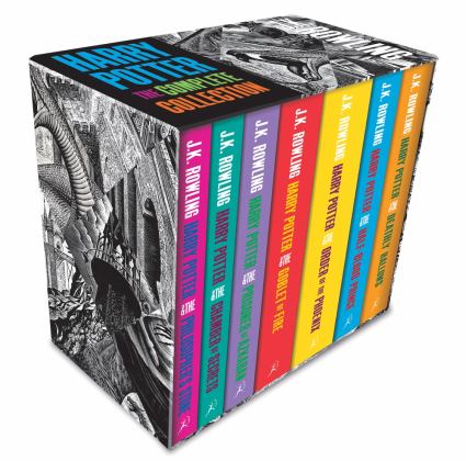 Harry Potter Boxed Set: the Complete Collection (Adult Paperback)  9781408898659 Front Cover