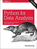 Python for Data Analysis Data Wrangling with Pandas, NumPy, and IPython 2nd 9781491957660 Front Cover