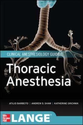 Thoracic Anesthesia  9780071625661 Front Cover