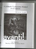 Workbook/laboratory Manual for Avanti  cover art